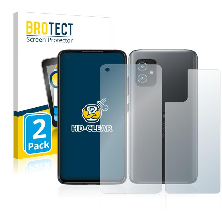 Immagine prodotto BROTECT Pellicola Trasparente (2 pz., Asus Zenfone 8)