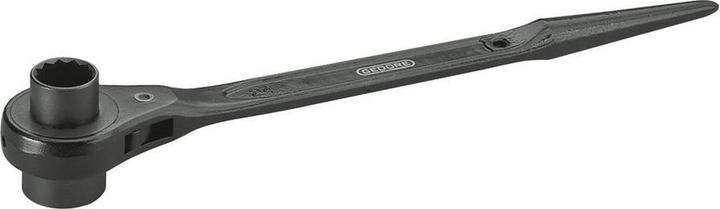 Produktbild Gedore 29 19X22 Stahlbauknarre, Doppel-6-kant 19x22 mm