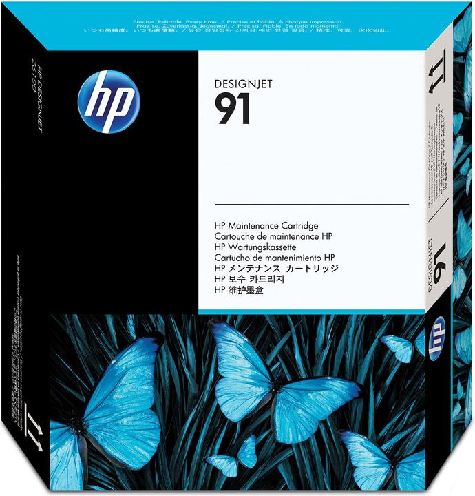 Produktbild HP Wartungspatrone 91 (C, Y, LC, BK, MBK)