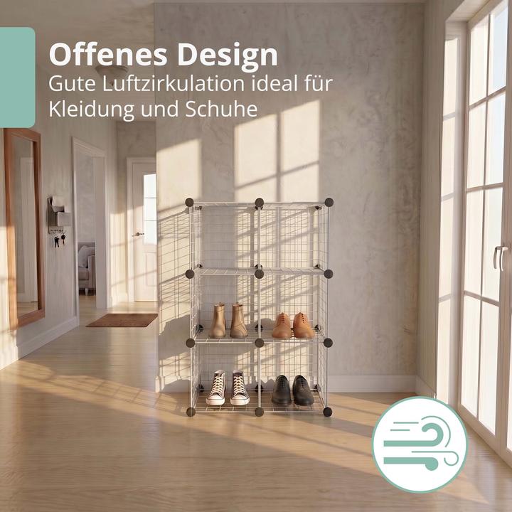 Image du produit Relaxdays étagère modulable (75 x 37 x 110 cm)