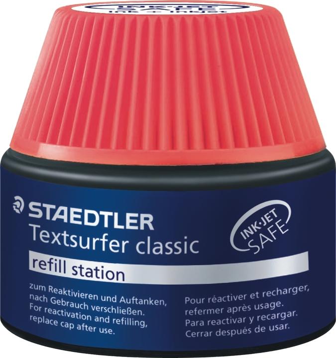 Actual product image Staedtler Textsurfer classic 488 64 refill station for highlighter 364, single product, red (Red, 1 x)