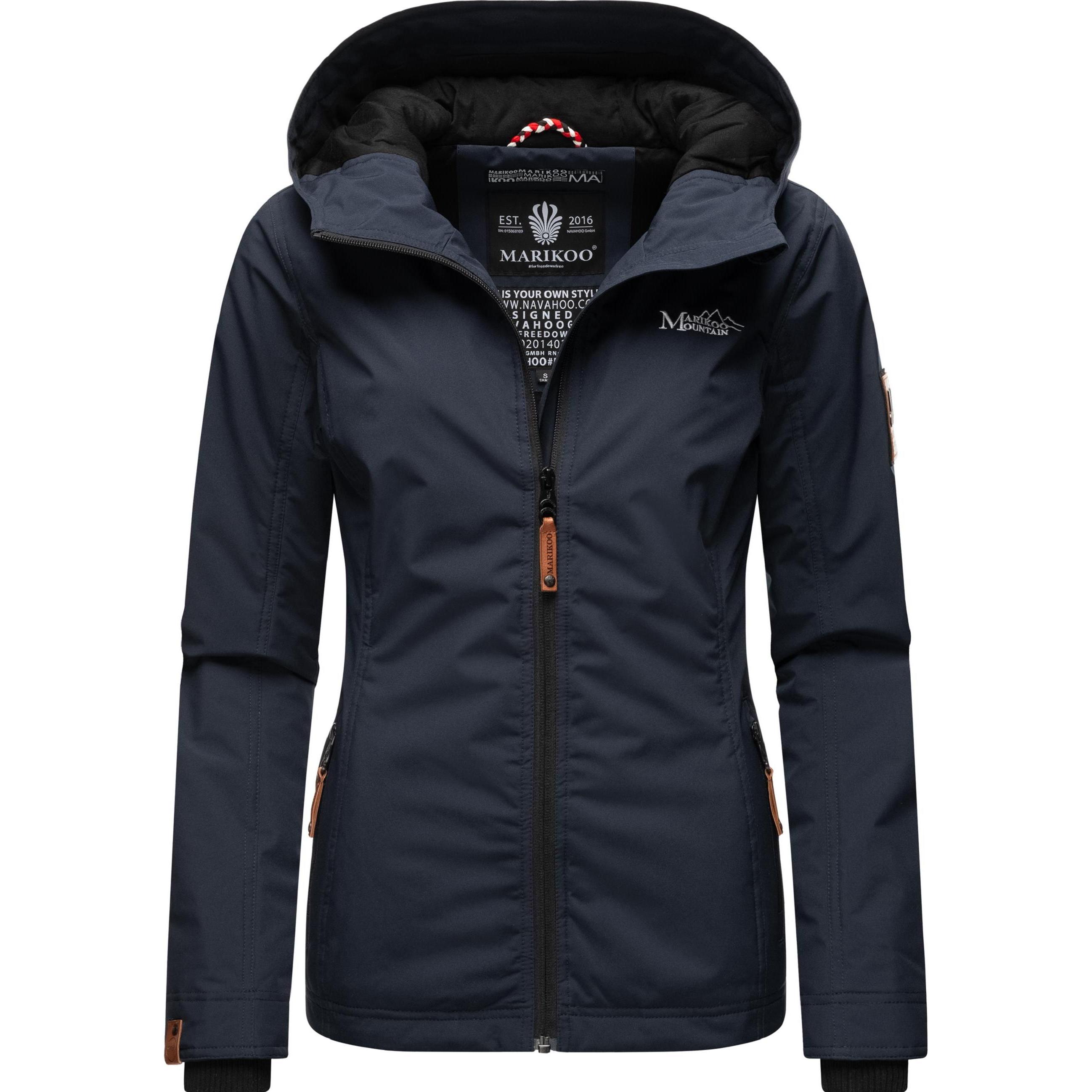 Marikoo, Damen, Jacke, Brombeere (5XL), Blau, 5XL