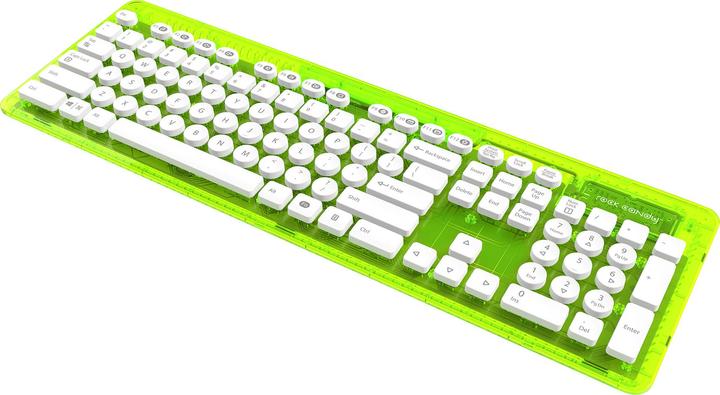 Actual product image Ultramedia PC - Wireless Keyboard Rock Candy - green (DE, Wireless)
