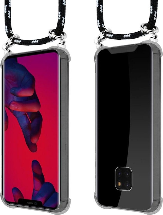 Produktbild Cadorabo TPU Handy Kette SILBER Cover