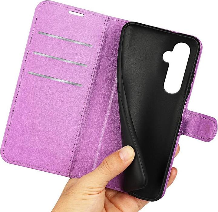 Produktbild Cover-Discount Galaxy A25 5G - Leder Etui Hülle violett (Samsung Galaxy A25 5G)