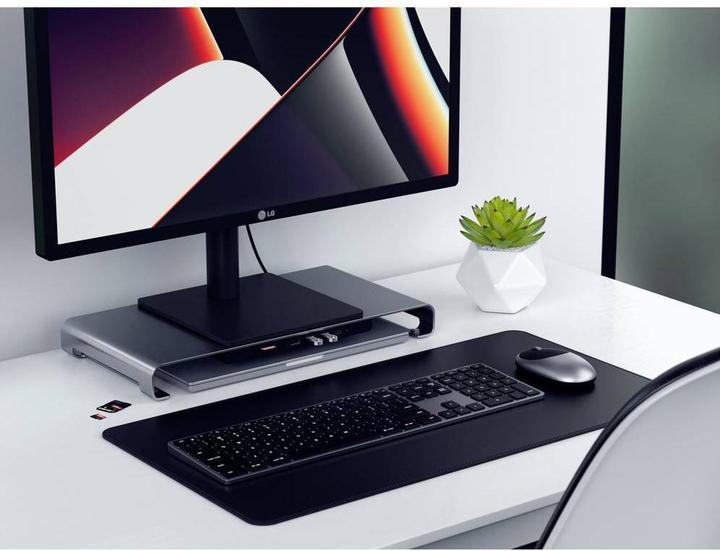 Produktbild Satechi USB-C Aluminum Monitor Stand Hub XL