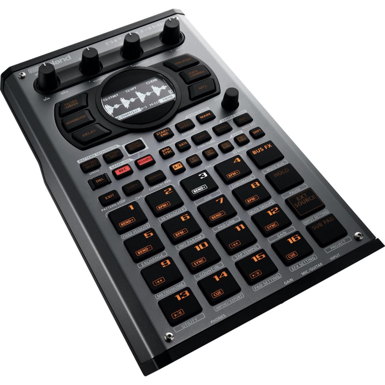 Thumbnail - Roland SP-404MKII (Sampler), MIDI Controller, Schwarz
