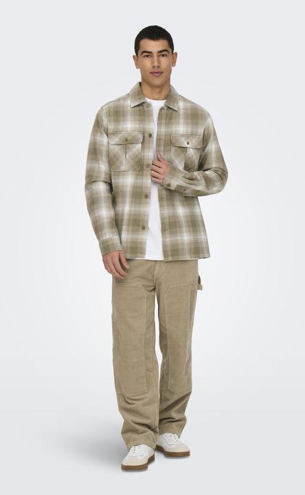 Image du produit Only & Sons Onscedric Life Check Overshirt Noos (XXL)