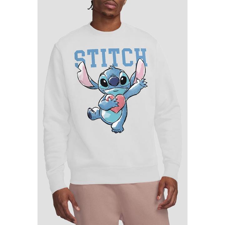 Immagine prodotto Lilo & Stitch Clutching Hearts Felpa Adulto Unisex (L)