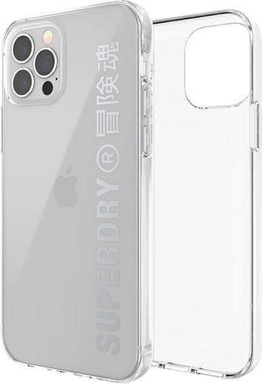 Produktbild Superdry Snap iPhone 12/12 Pro Clear Cas e silver (Apple iPhone 12, Realme 12 Pro+)