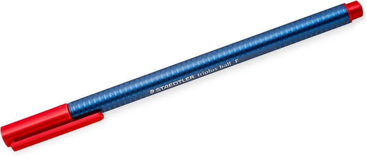 Immagine prodotto Staedtler Triplus biros F rosso (confezione da 10) (Blu, Rosso, 10x)