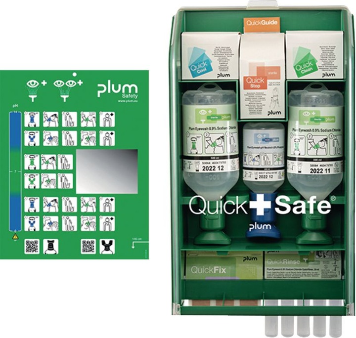 Actual product image Plum QuickSafe Box Complete (First aid set accessories)