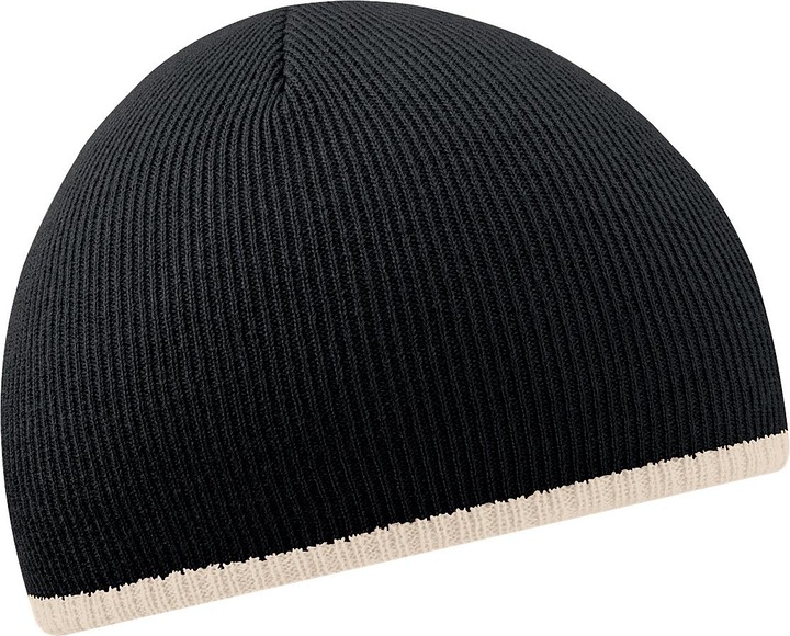 Schwarz/Beige