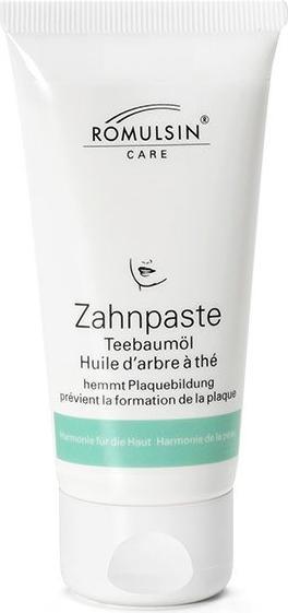 Produktbild Romulsin Zahnpaste Teebaumöl Paste (50 ml)