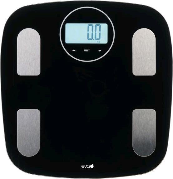 Actual product image Eva- Kochen und Haushalt Eva bathroom scales180 kg, black (180 kg)