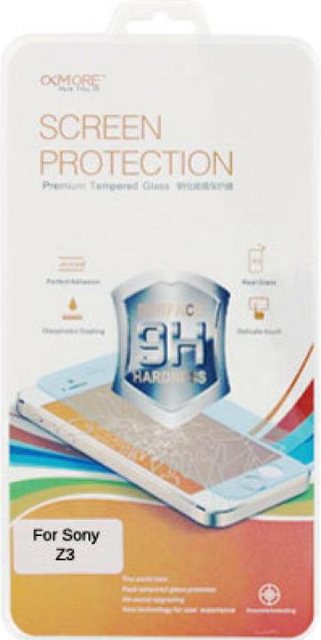 Actual product image Okmore 9H screen protector glass for Sony Xperia Z3 (1 Piece, Sony Xperia Z3)