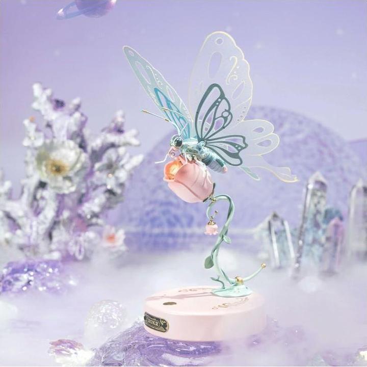 Produktbild Rokr MI05P - Schmetterling (rosa) (79 Teile)