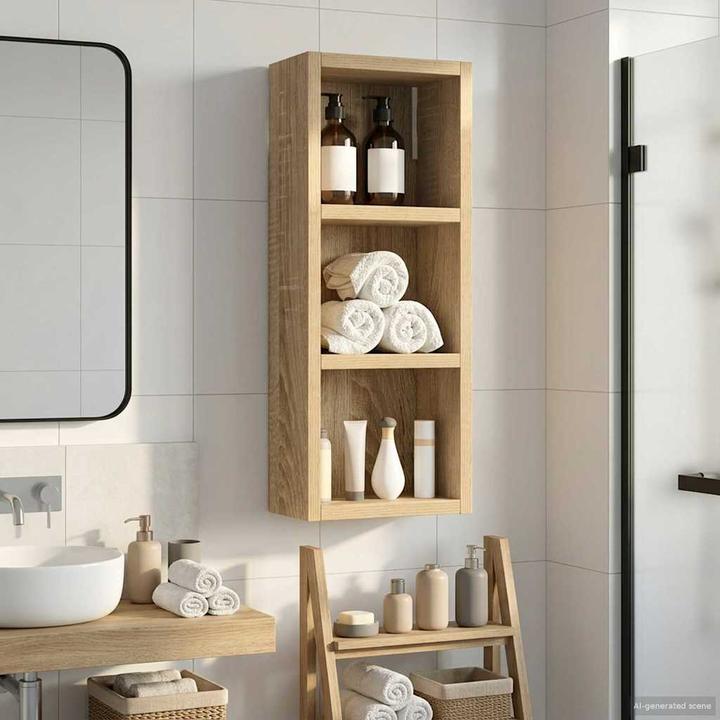 Produktbild vidaXL Badezimmerschrank (20 x 10 x 50 cm)