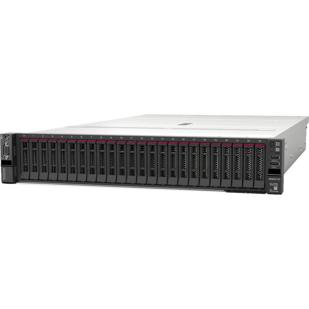 Lenovo ThinkSystem SR650 V2 7Z73 - Server - Rack-Montage - 2U - zweiweg - 1 x Xeon Silver 4309Y / 2.