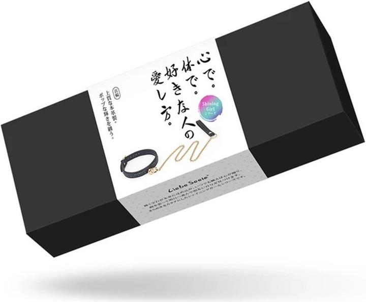 Produktbild Liebe Seele Handgefertigtes Lederhalsband mit Strasssteinen