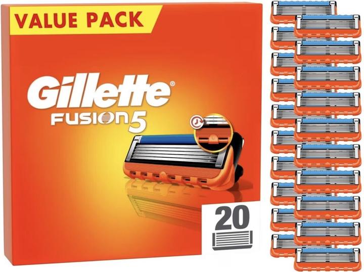 Actual product image Gillette Fusion5 (20 x)