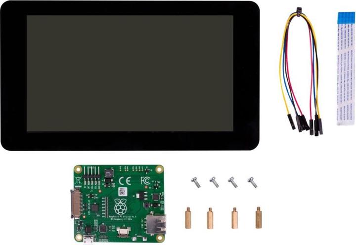 Actual product image Raspberry Pi 7" touch screen