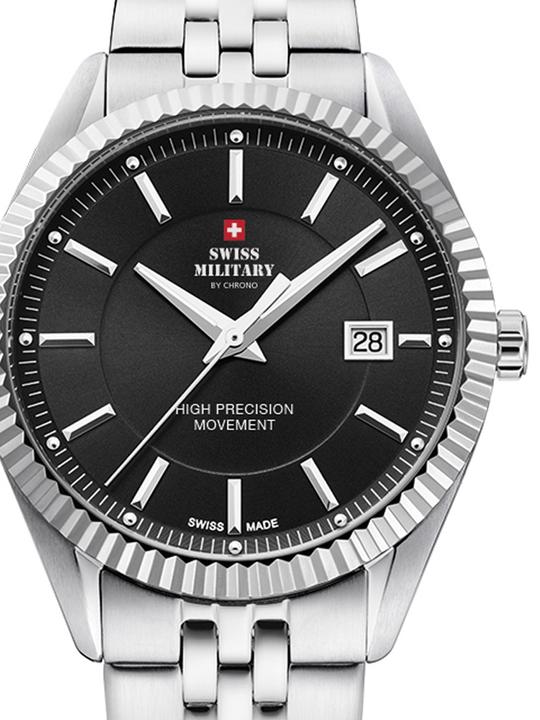 Actual product image Swiss Military quartz (Analogue wristwatch, 40 mm)