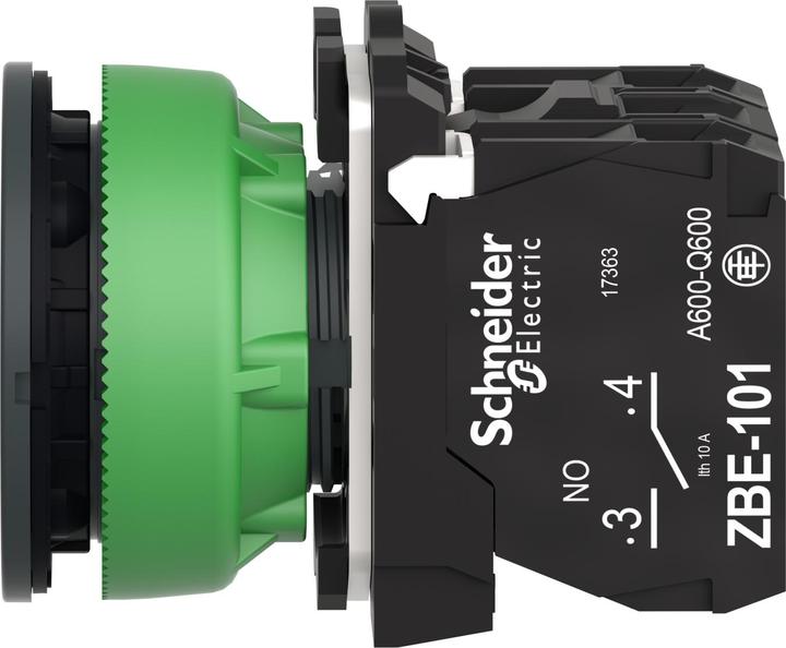 Produktbild Schneider Electric Leuchtdrucktaster, kompl, Flush, XB5FW35B5