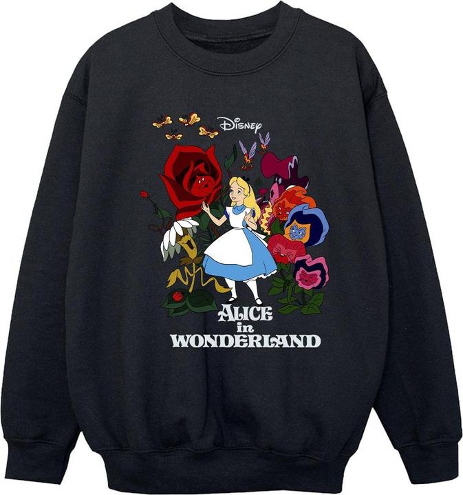 Immagine prodotto Disney Alice In Wonderland Flowers Felpa Ragazze (128)