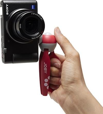 Actual product image Joby HandyPod Clip Red (Plastic)