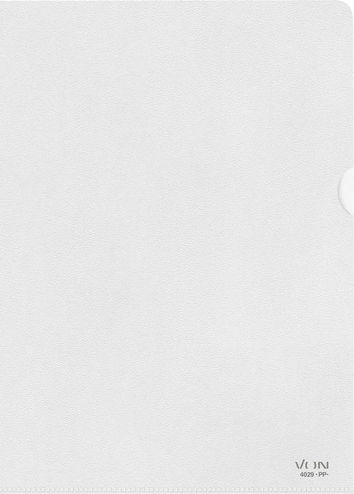 Image du produit von Pochette de présentation A4, grainée, 10 pièces, Transparent (A4, 10x)