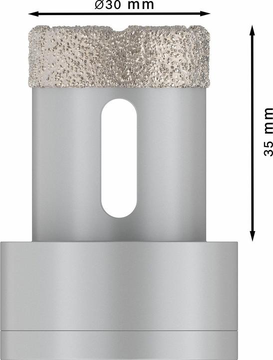Produktbild Bosch Professional Zubehör PRO Core Cutter dry X-Lock, 30 x 35 mm (30 Millimeter)