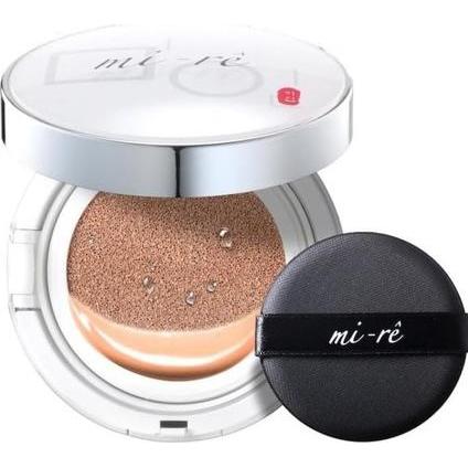 Mi-Rê Cosmetics, BB + CC Creme, Mi-Rê Bibi Nova Cushion Complexion Perfector Spf50 02 Beige 19g (02 Beige)