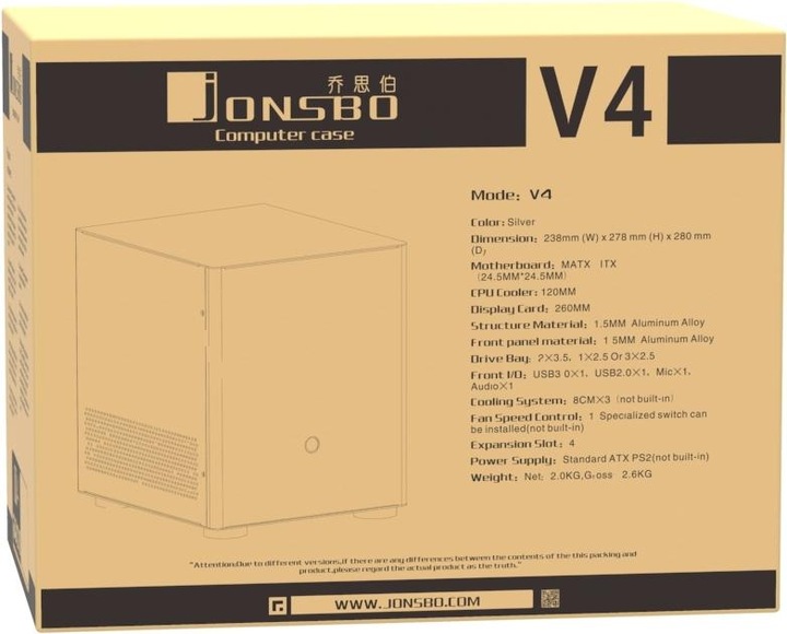 Produktbild Jonsbo V4 (mATX)