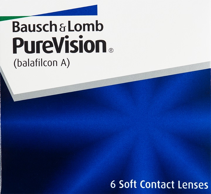 Immagine prodotto PureVision Lenti mensili (6 Pezzo/i, Obiettivo mensile, Sferico)