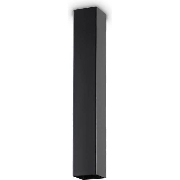 Ideal lux, Wandleuchte + Deckenleuchte, SKY GU10 Deckenleuchte dimmbar Schwarz warmweiss 233826 (640 lm, GU10)