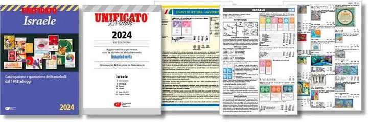 Produktbild Safe UNIFICATO Briefmarken Katalog Isreal 2024