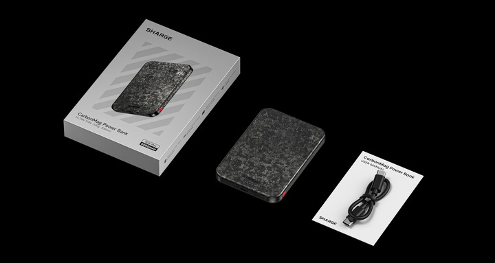 Immagine prodotto Sharge CarbonMag (5K) (5000 mAh, 20 W, 19.25 Wh)