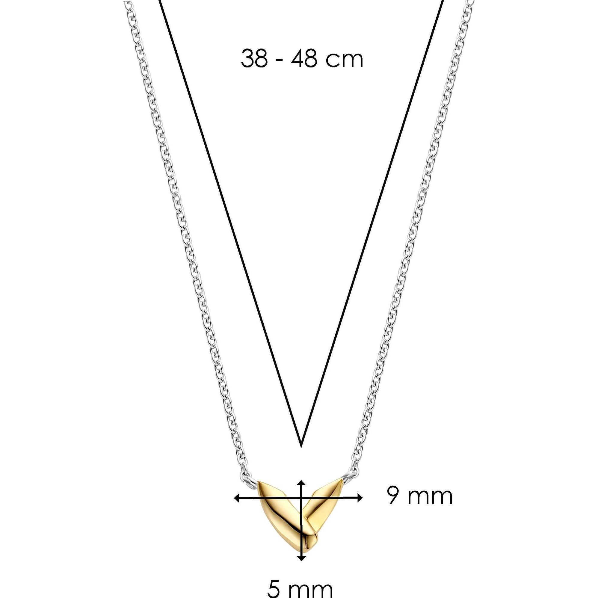Thumbnail - Ti Sento Milano, Halsschmuck, Kette, (925er Silber, 42 cm)