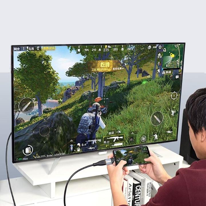 Actual product image Hermex USB-C to mini DisplayPort DP 8K Converter Converter Adapter (m/f) (USB-C, 4 cm)