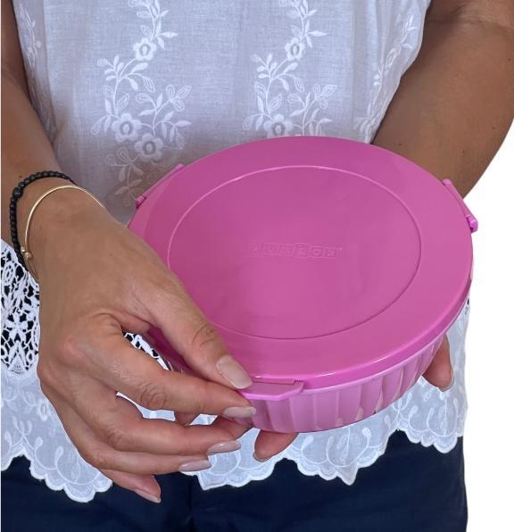 Immagine prodotto Yumbox Poke Bowl Ciotola con divisorio a 3 pezzi, rosa guava