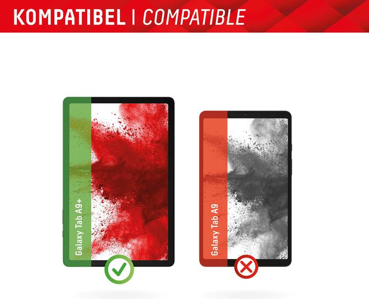 Actual product image Displex Tablet Glass, Tablet Schutzglas (1 Piece, Galaxy Tab A9+)