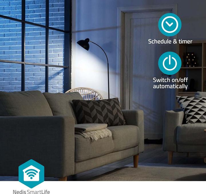 Produktbild Nedis Smartlife Smart Stecker| WLAN| Leistungsmesser| 3680 W| Type F CEE 7/3| -10
