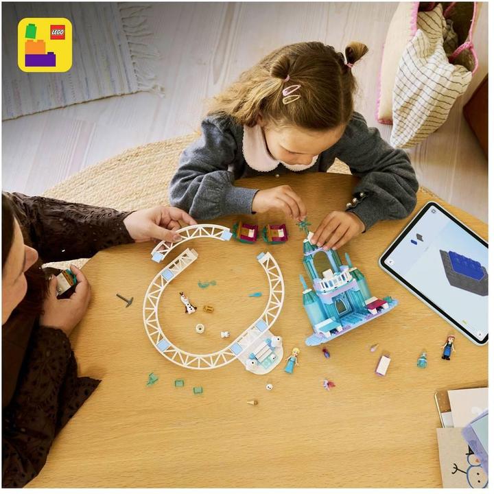 Actual product image LEGO Elsas Schlittenfahrt um den Eispalast (43281, LEGO Disney)