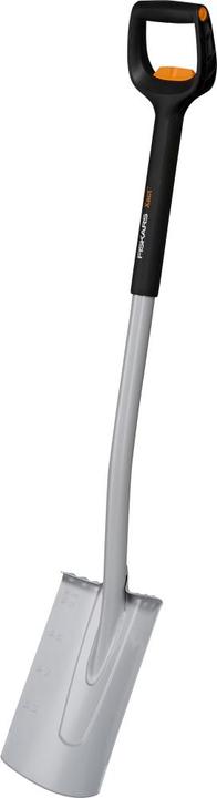 Produktbild Fiskars Teleskop-Spaten für weiche, steinarme Böden, Rund, Länge: 111 - 130 cm, Verstärktes Borstahl