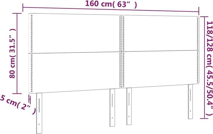 Immagine prodotto vidaXL Thorn (160 x 5 x 128 cm)
