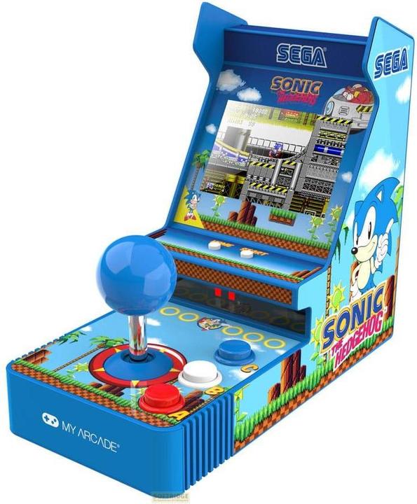 MyArcade Joystick Player 6,8â Sonic The Hedgehog Portable Retro Arcade