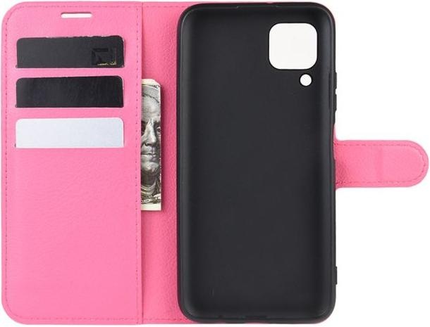 Actual product image MU Classic Litchi Leather Bookcover Series (Huawei P40 Lite)