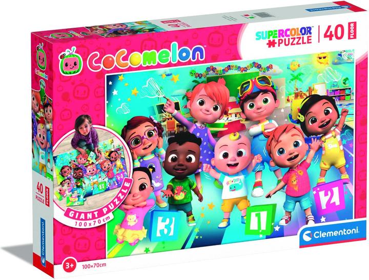 Produktbild Clementoni 40 Piece Giant Floor Puzzle - Cocomelon (40 Teile)
