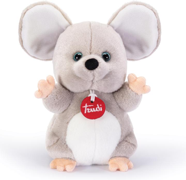 Produktbild Trudi Klassik Plüschtier Maus Martin 17 x 23 x 10 cm, Grösse S, hochwertiges Stofftier mit weichen Ma (10 cm)